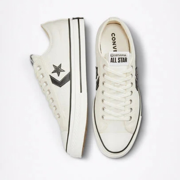 NEW Converse Star Player 76 White Black Size Mens 7 Womens 8.5 Streetwear School - Picture 5 of 12